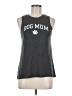 Modern Lux Gray Sleeveless T-Shirt Size M - photo 1