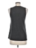 Modern Lux Gray Sleeveless T-Shirt Size M - photo 2