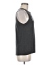 Modern Lux Gray Sleeveless T-Shirt Size M - photo 4