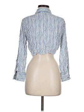 Zara 3/4 Sleeve Button-Down Shirt (view 2)