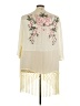 Torrid 100% Polyester Ivory Kimono Size 3X - 4X Plus (3) - photo 2