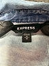 Express Blue Long Sleeve Button-Down Shirt Size M - photo 7