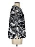 Alfred Dunner Black Short Sleeve Blouse Size S - photo 4
