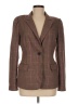 Milly Plaid Brown Blazer Size 6 - photo 1