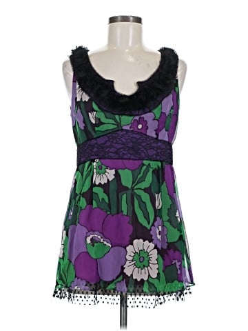 Nanette Lepore Sleeveless Silk Top (view 1)