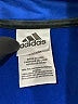 Adidas 100% Polyester Blue Track Jacket Size 10 - photo 3