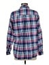 Grayson 100% Cotton Plaid Blue Long Sleeve Button-Down Shirt Size Med (3) - photo 2