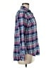 Grayson 100% Cotton Plaid Blue Long Sleeve Button-Down Shirt Size Med (3) - photo 4