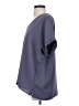 MTS Gray Short Sleeve Blouse Size S - photo 5