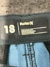 Hurley Solid Black Shorts Size 18 - photo 3