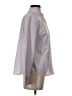Blair Stripes Purple Long Sleeve Button-Down Shirt Size S - photo 4