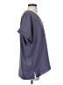 MTS Gray Short Sleeve Blouse Size S - photo 4