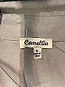 Camellia Gray Long Sleeve Blouse Size S - photo 7