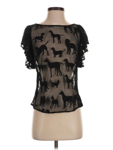 Eva Franco Short Sleeve Blouse (view 1)