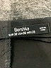 Bershka Solid Black Shorts Size 6 - photo 3