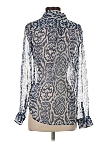 Equipment Long Sleeve Blouse (view 2)
