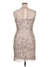 Guilia 100% Polyester Silver Cocktail Dress Size 14 - photo 2