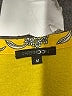 Papermoon 100% Polyester Yellow Sleeveless T-Shirt Size M - photo 7