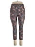 Danskin Print Brown Active Pants Size XL - photo 1