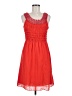 Max Studio 100% Polyester Red Cocktail Dress Size M - photo 1