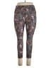 Danskin Print Brown Active Pants Size XL - photo 2