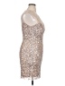 Guilia 100% Polyester Silver Cocktail Dress Size 14 - photo 4