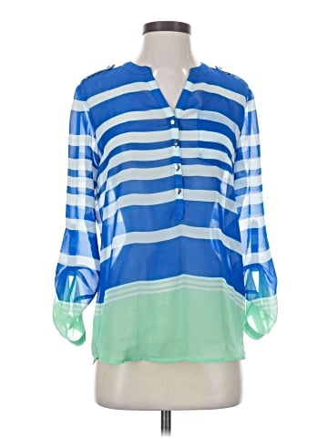 Apt. 9 3/4 Sleeve Blouse (view 1)
