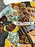 Zara Floral Brown Long Sleeve Blouse Size M - photo 7