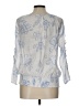 Fred David White 3/4 Sleeve Blouse Size L - photo 2
