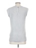 The Limited Outlet 100% Polyester Silver Sleeveless Blouse Size XS - photo 2