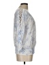 Fred David White 3/4 Sleeve Blouse Size L - photo 4