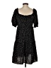 Sucrefas 100% Polyester Floral Black Casual Dress Size S - photo 2