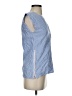 J.Crew 100% Cotton Blue Sleeveless Blouse Size 00 - photo 4