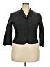 Talbots Polka Dots Black Silk Blazer Size 18 - photo 1