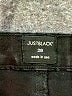 Just Black Black Denim Shorts Size 28 waist - photo 3
