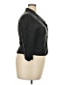 Talbots Polka Dots Black Silk Blazer Size 18 - photo 4