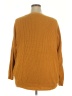 Avenue 100% Acrylic Orange Gold Pullover Sweater Size 18 Plus - photo 2