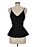 Soprano Black Sleeveless Top Size M - photo 2