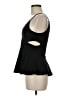 Soprano Black Sleeveless Top Size M - photo 5