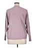 Aaeda Floral Purple Pullover Sweater Size XL - photo 2