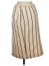 Unbranded Stripes Tan Formal Skirt Size 6 - photo 2