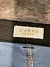 Curve Appeal Chevron-herringbone Blue Jeans Size 6 - photo 7