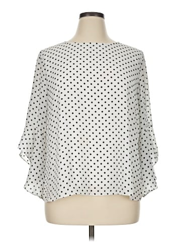 Kasper 3/4 Sleeve Blouse (view 1)