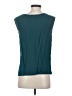 Christopher & Banks 100% Rayon Teal Sleeveless Top Size S - photo 2
