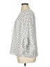 Kasper 100% Polyester Polka Dots White 3/4 Sleeve Blouse Size XL - photo 5