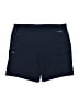 Eddie Bauer Solid Blue Cargo Shorts Size 14 - photo 2