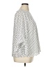 Kasper 100% Polyester Polka Dots White 3/4 Sleeve Blouse Size XL - photo 4