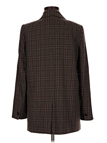 Madewell Caldwell Double-Breasted Blazer in Hedden Plaid (view 2)