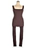 Forever 21 Solid Brown Jumpsuit Size XL - photo 1