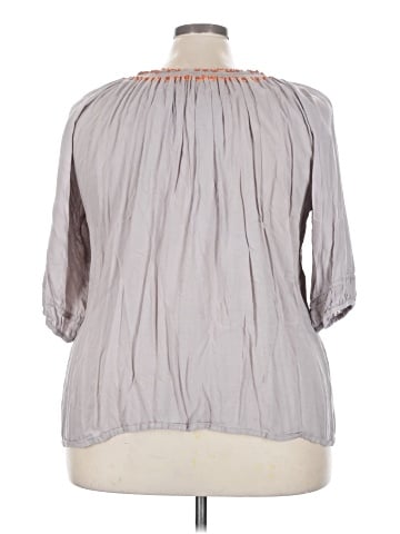 Jessica London 3/4 Sleeve Blouse (view 2)